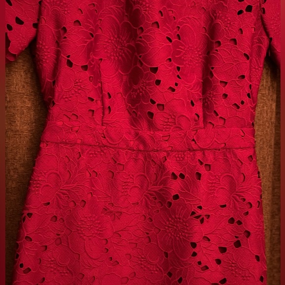 Stunning size 4 NWT Diane Von Furstenberg burgundy dress - Picture 4 of 7